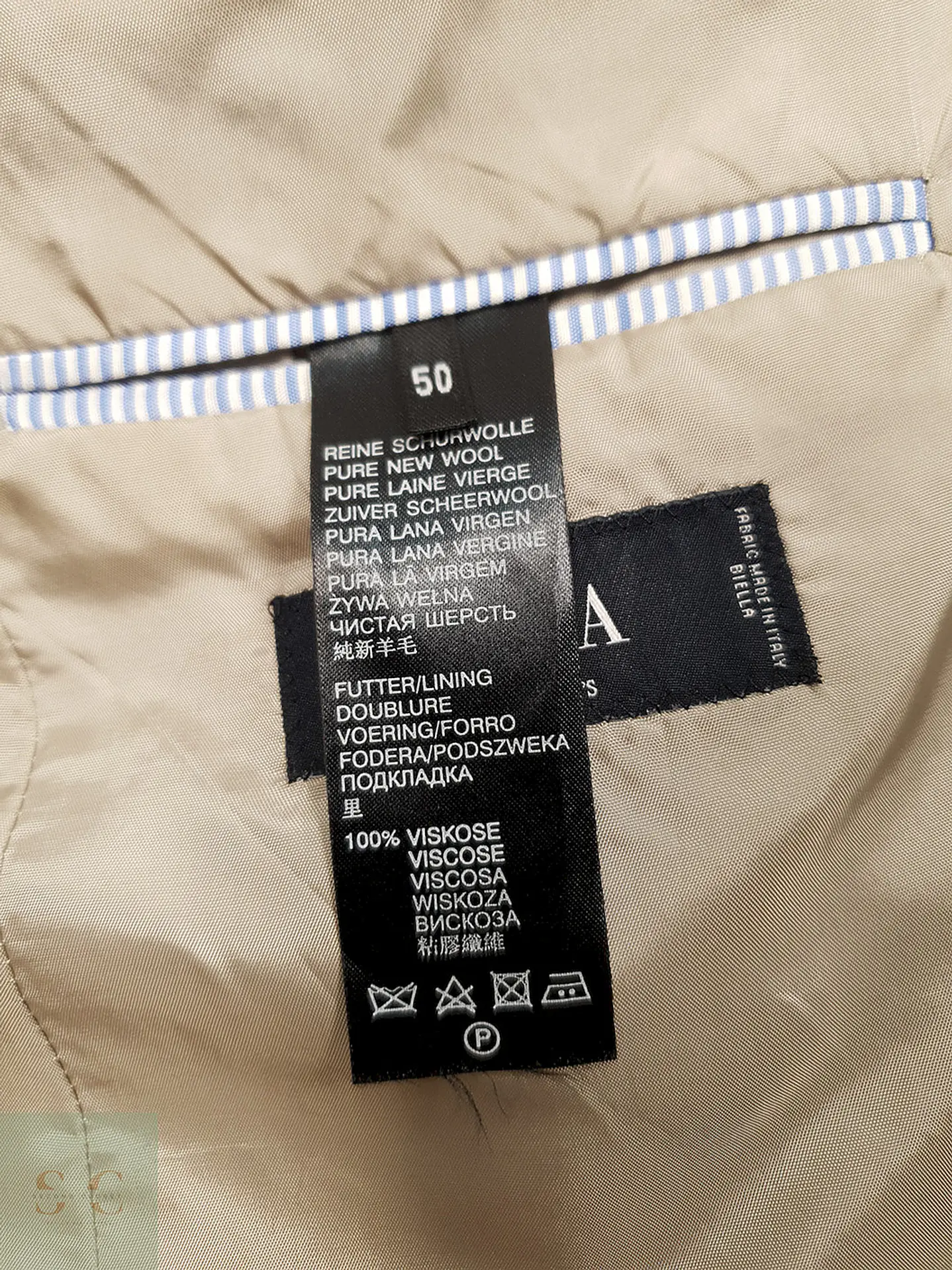 Blazer Roy Robson 100% lana virgen gris plomo sastrería alemana REDA TALLA M 7