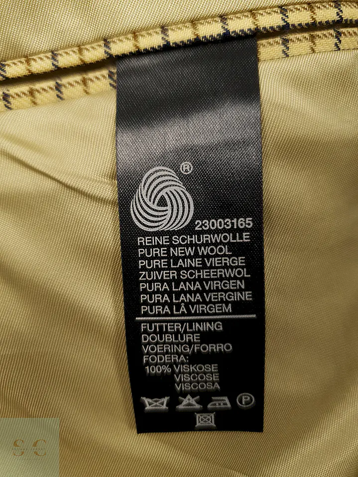 Blazer Roy Robson lana virgen cuadros premium TALLA LXL 7