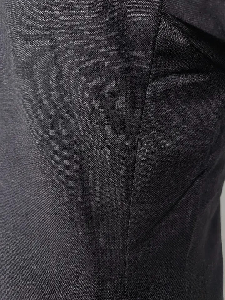 Blazer gris plomo 100% lana virgen J. Fedders sastrería clásica TALLA S 9