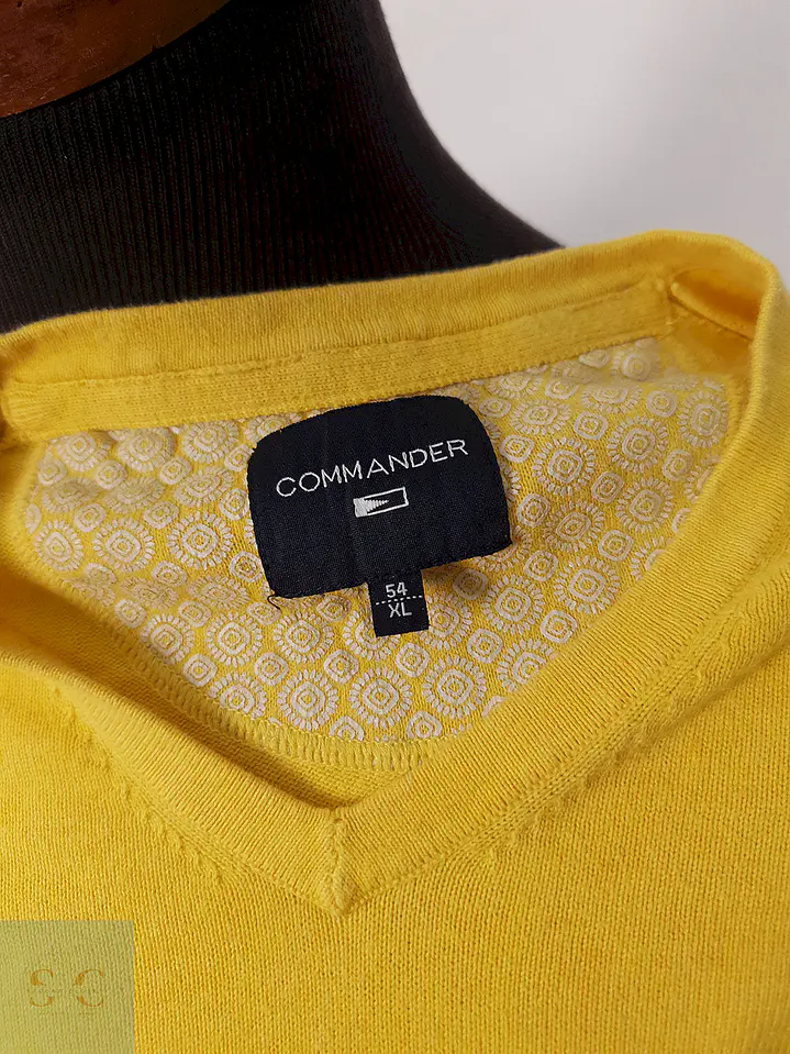 Suéter Comander amarillo - Talla XL 2