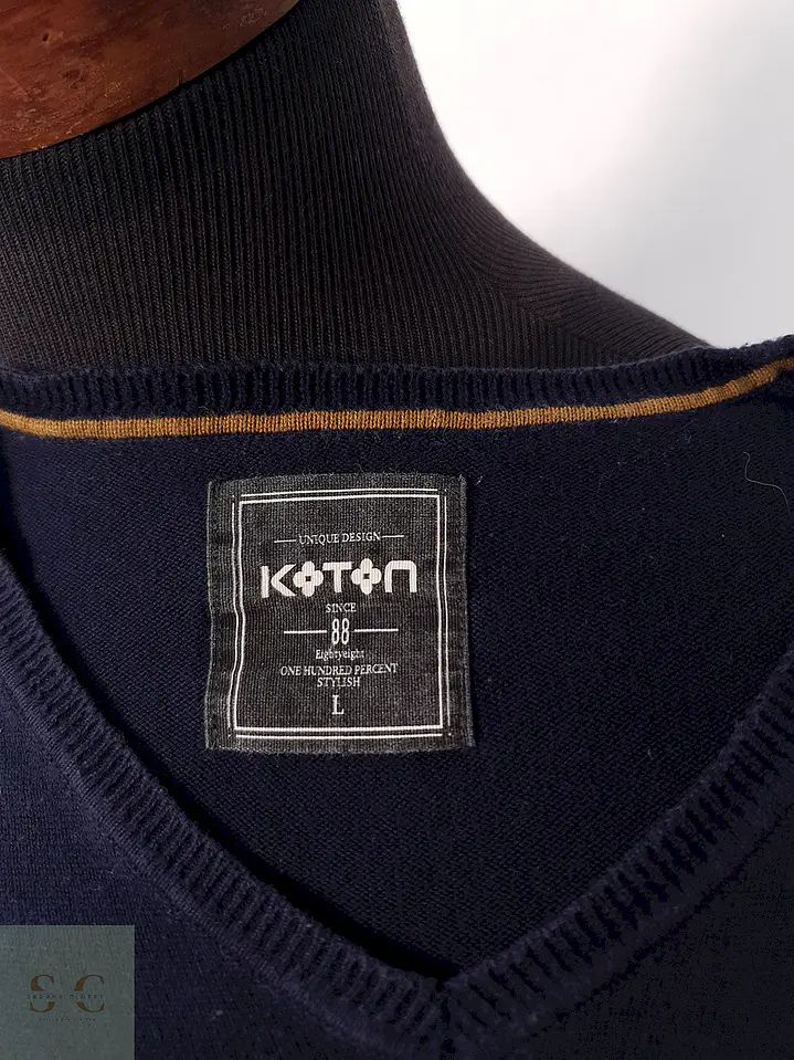 Suéter Koton azul - Talla L 1