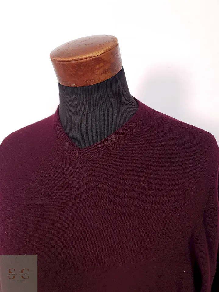 Suéter Meraki burdeos lana merino - Talla L 1