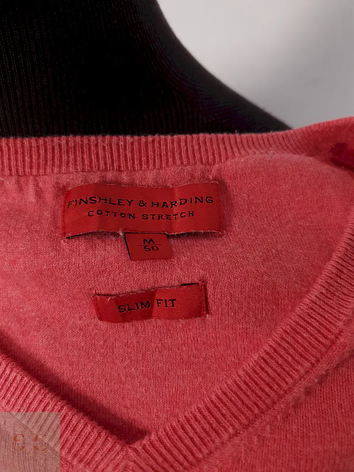 Suéter Finshley and Harding rosa slim fit - Talla M 2