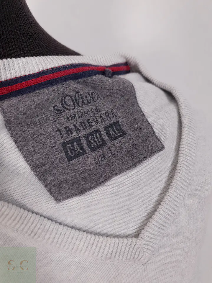 Suéter S. Oliver gris algodón - Talla L 1