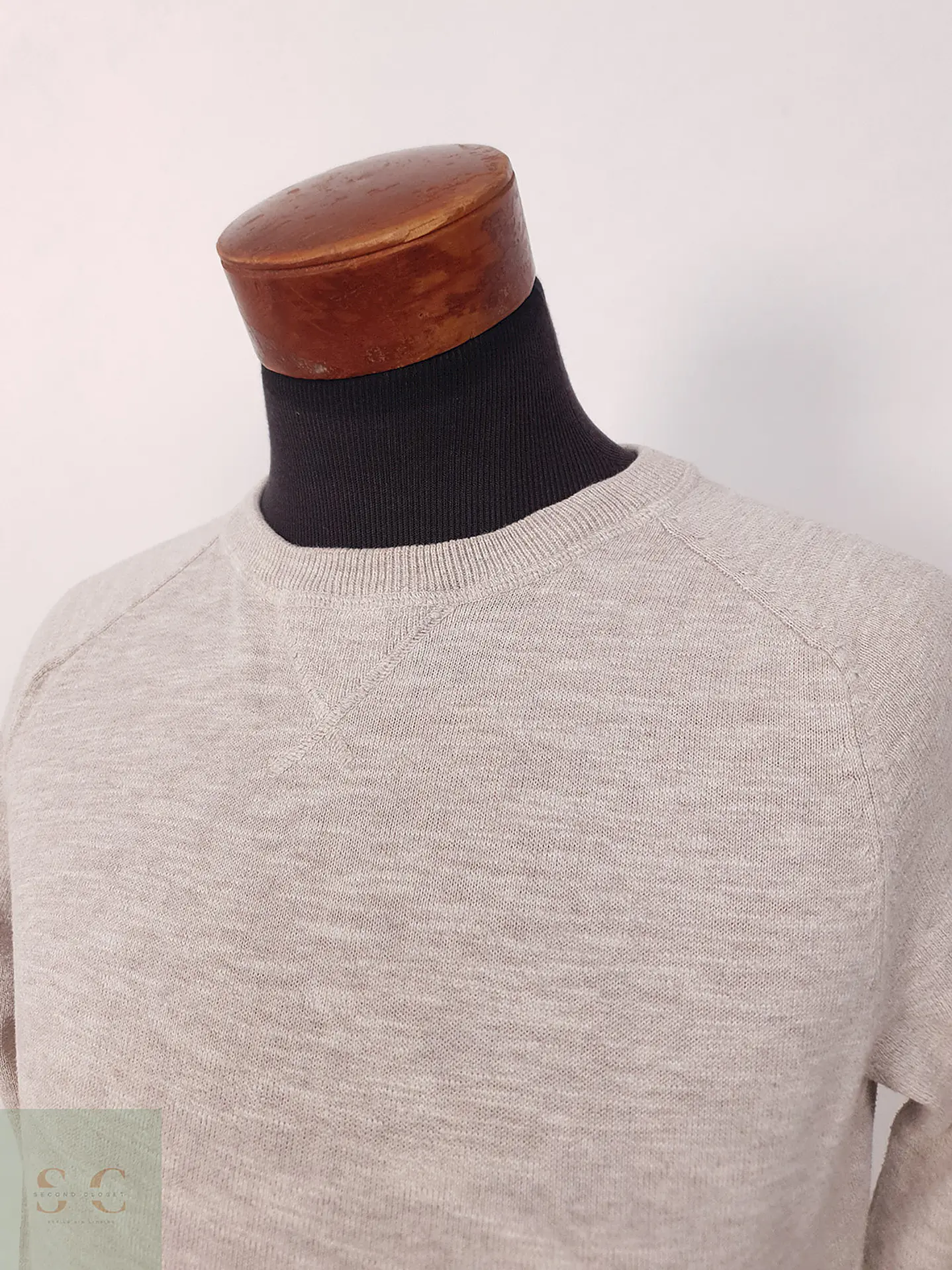 Suéter Hym beige algodón - Talla M 1