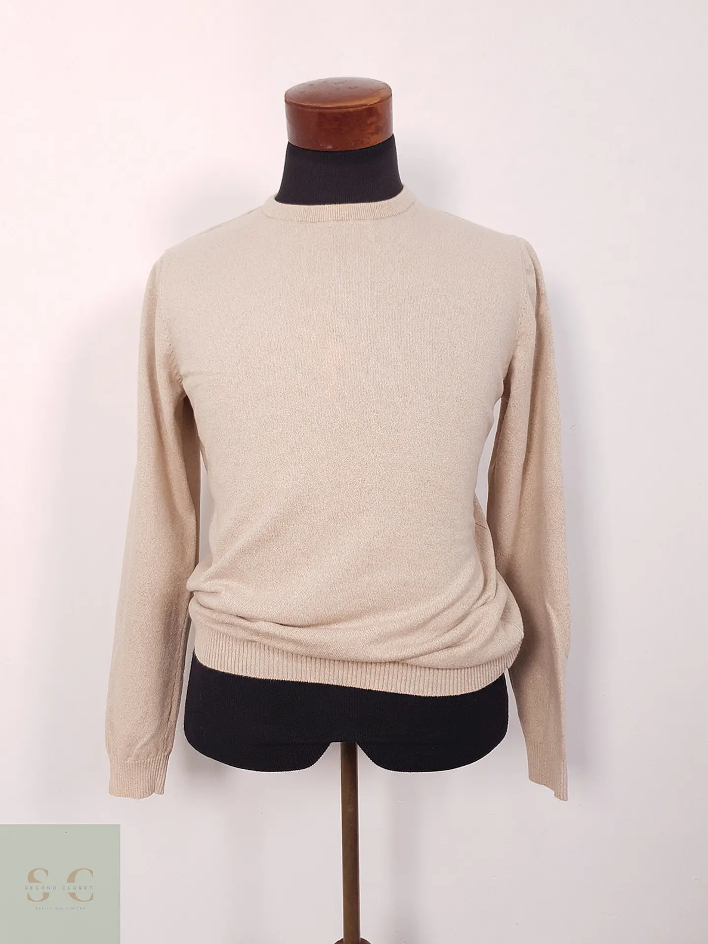 Suéter Jack y Jones beige mancha - Talla M 2