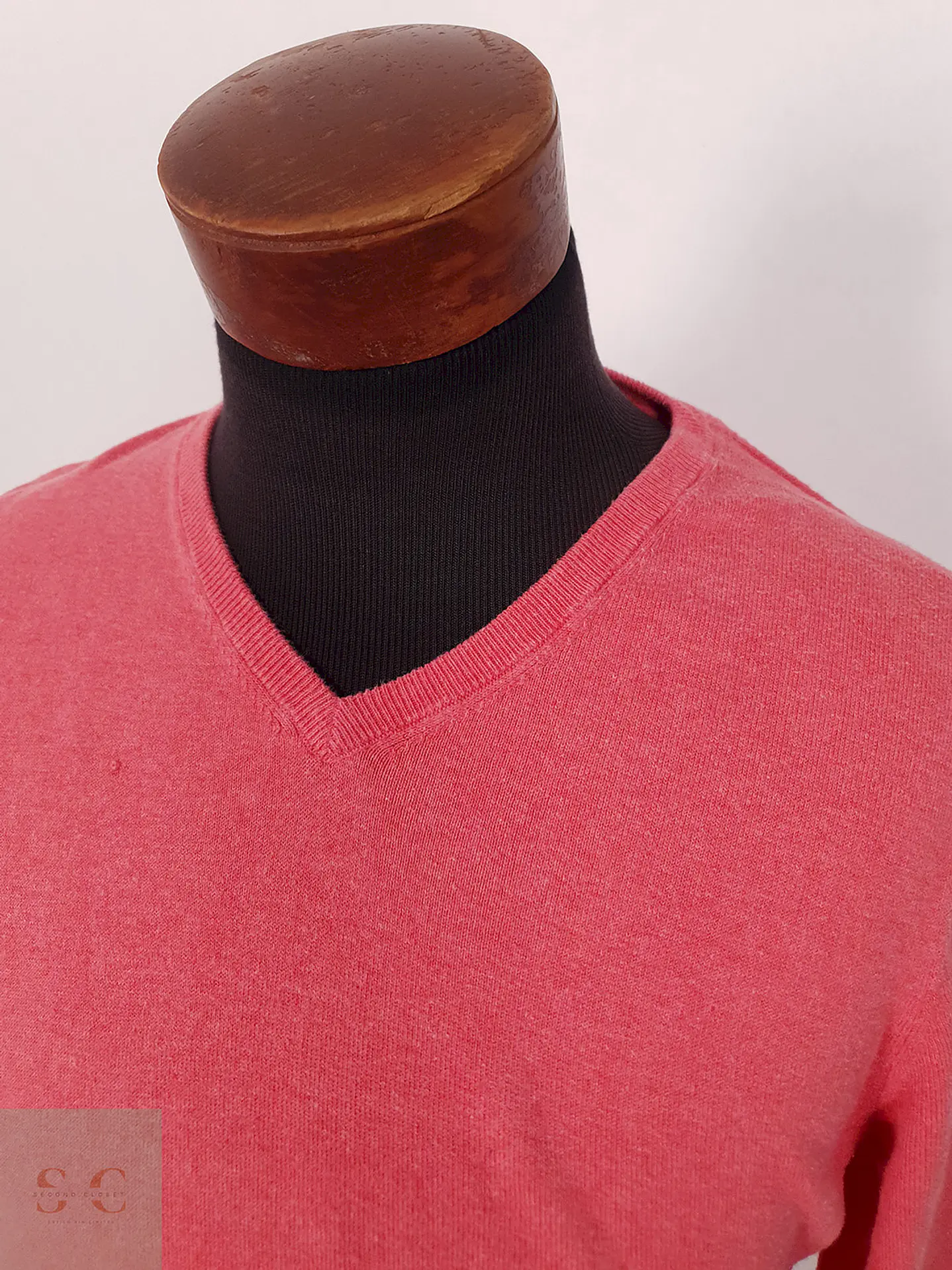 Suéter Finshley and Harding rosa slim fit - Talla M 3