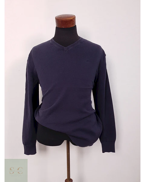 Suéter Tom Tailor azul algodón - Talla XL