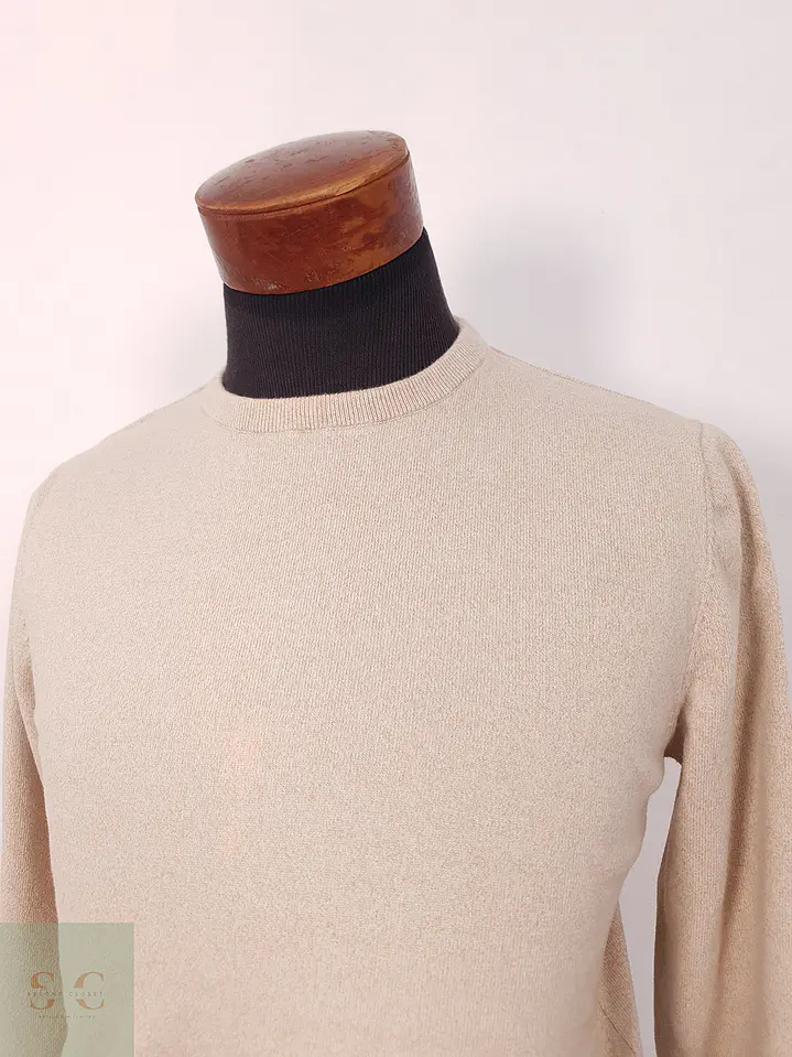 Suéter Jack y Jones beige mancha - Talla M 3