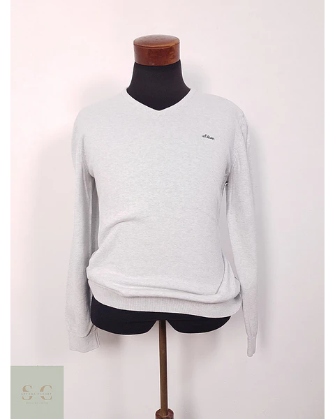 Suéter S. Oliver gris algodón - Talla L