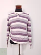 Suéter Canda rayas morado blanco - Talla XL - Miniatura 2