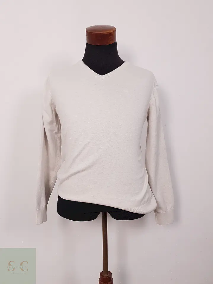 Suéter Tom Tailor beige algodón - Talla L 3