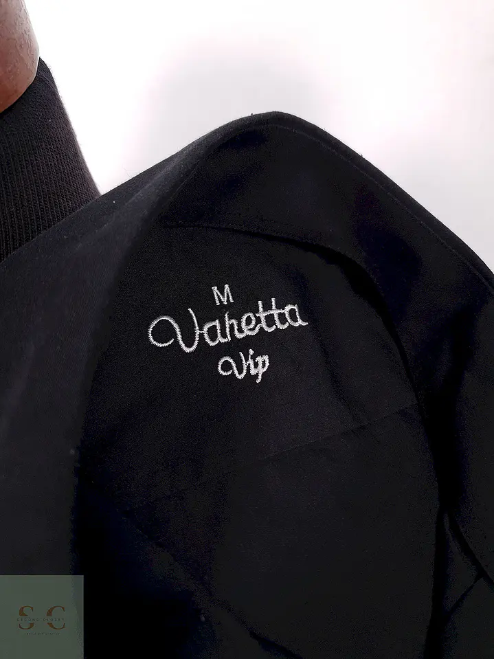 Camisa Vanetta Vip negra lisa - Talla M 1