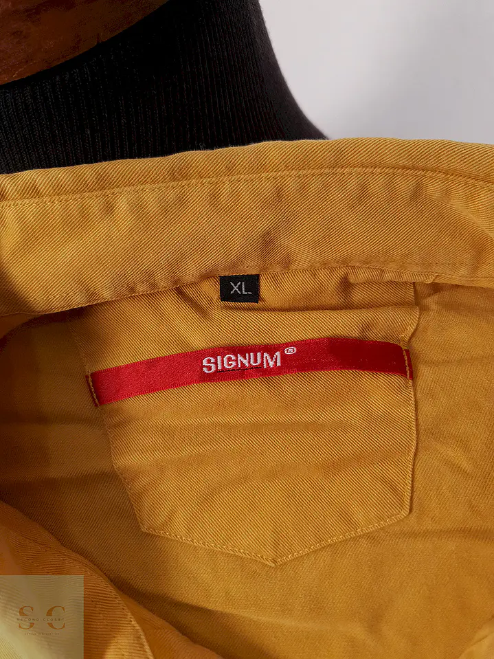 Camisa Signum amarillo oscuro - Talla XL 1