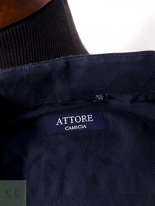 Camisa azul lisa - Talla L