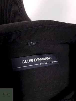 Camisa negra lisa - Talla XL