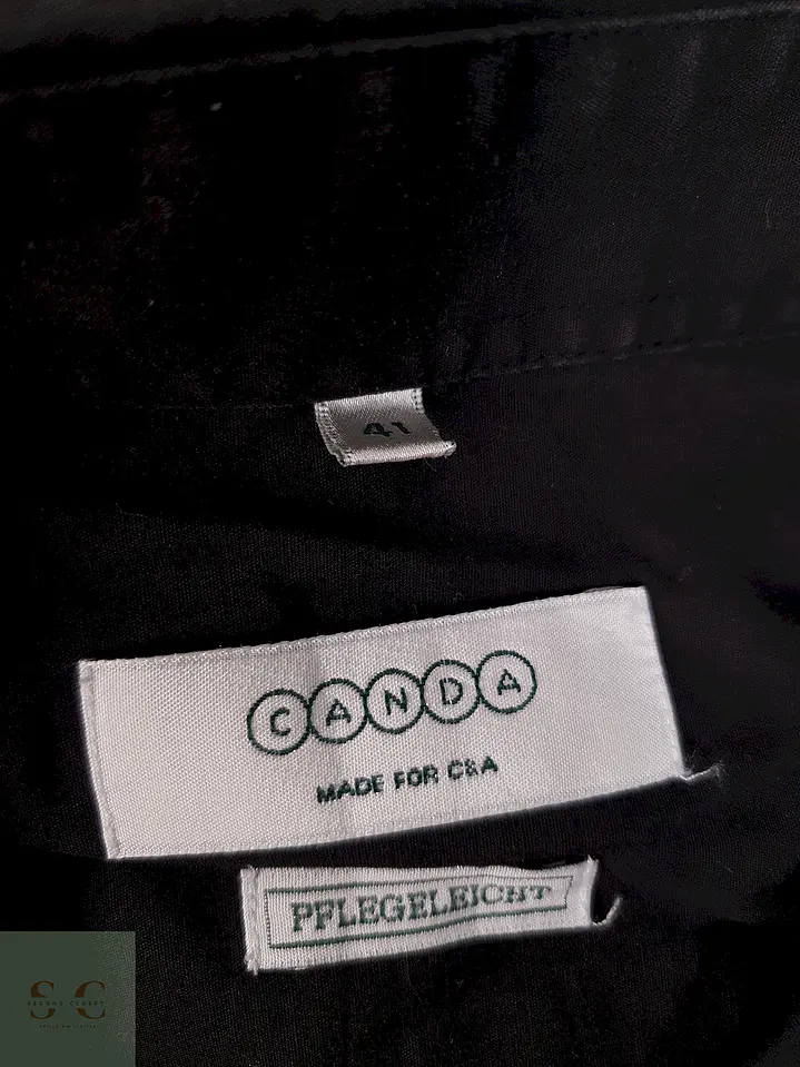 Camisa Canda negra lisa - Talla L 1