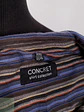 Camisa Concret rayas azul negro café - Talla XXL - Miniatura 1