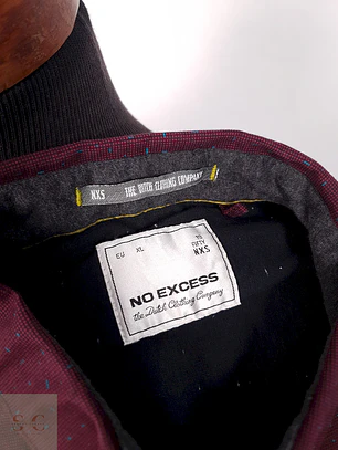 Camisa No Excess burdeos - Talla XL