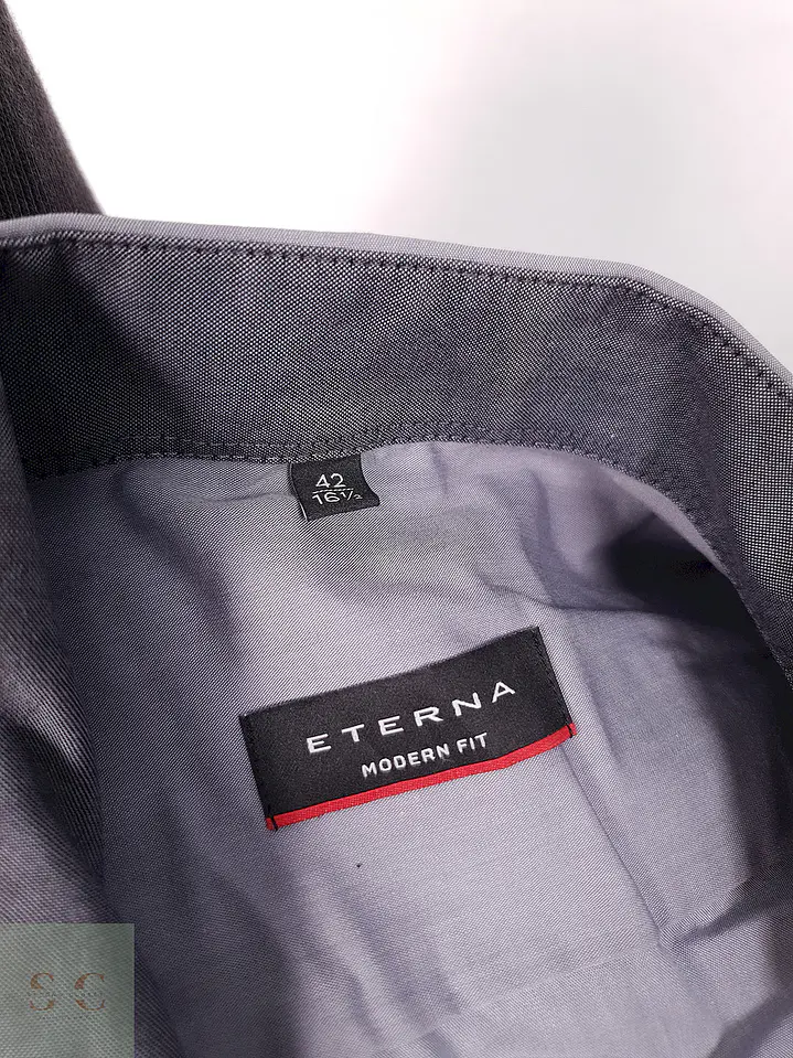 Camisa Eterna gris liso - Talla L 1