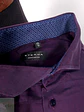 Camisa Eterna purpura microcuadro - Talla XXXL - Miniatura 1