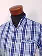 Camisa Pierre Cardin azul cuadros - Talla M - Miniatura 2