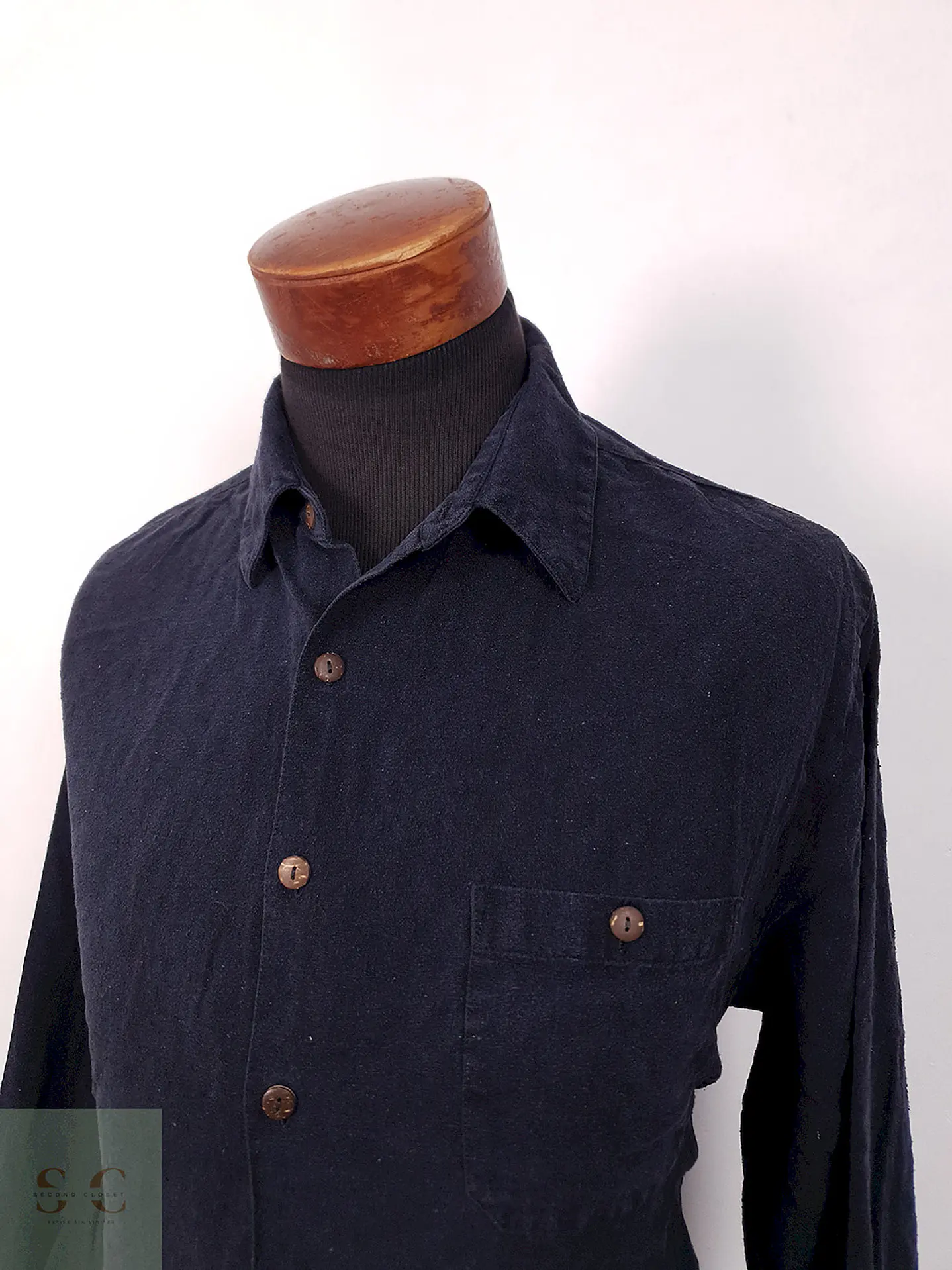 Camisa Panda Line azul oscuro - Talla XL 2