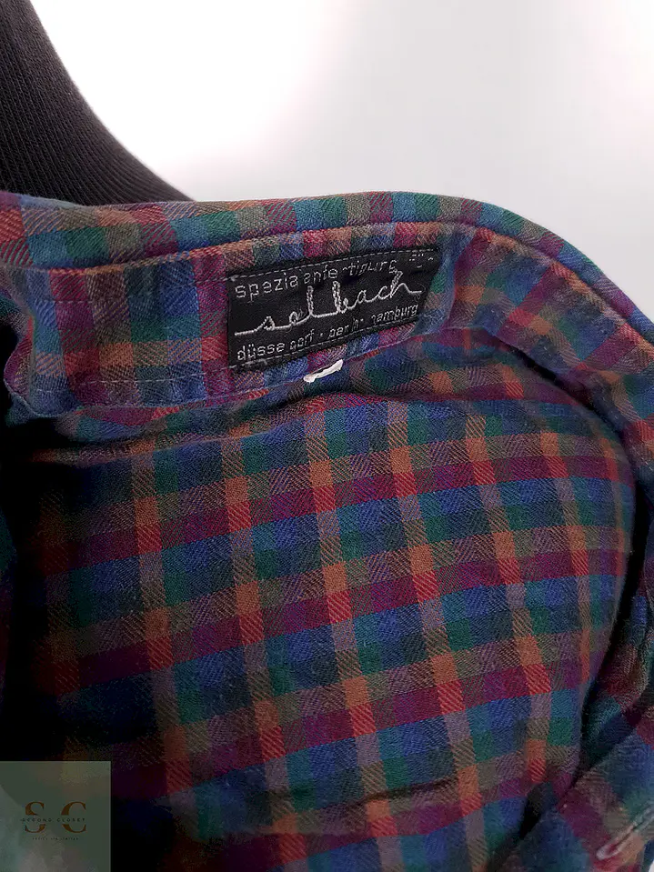 Camisa colores cuadros - Talla M 2