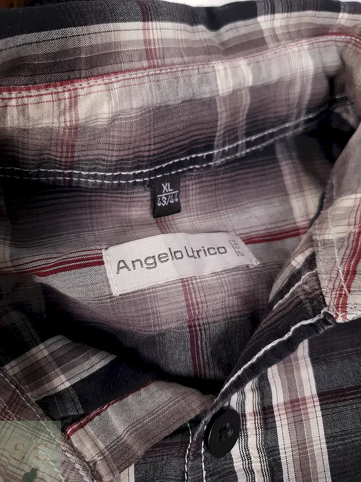 Camisa Angelo Litrico cuadros vintage - Talla XL 2