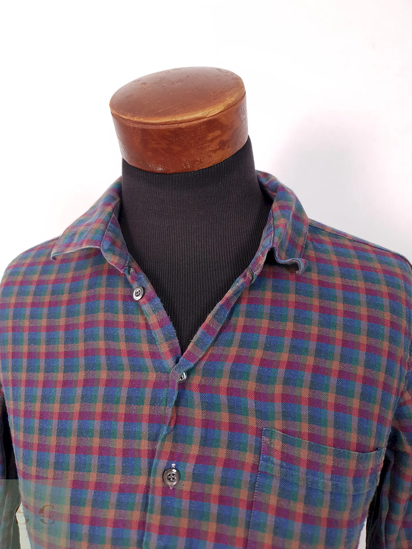 Camisa colores cuadros - Talla M 1