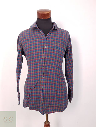 Camisa colores cuadros - Talla M