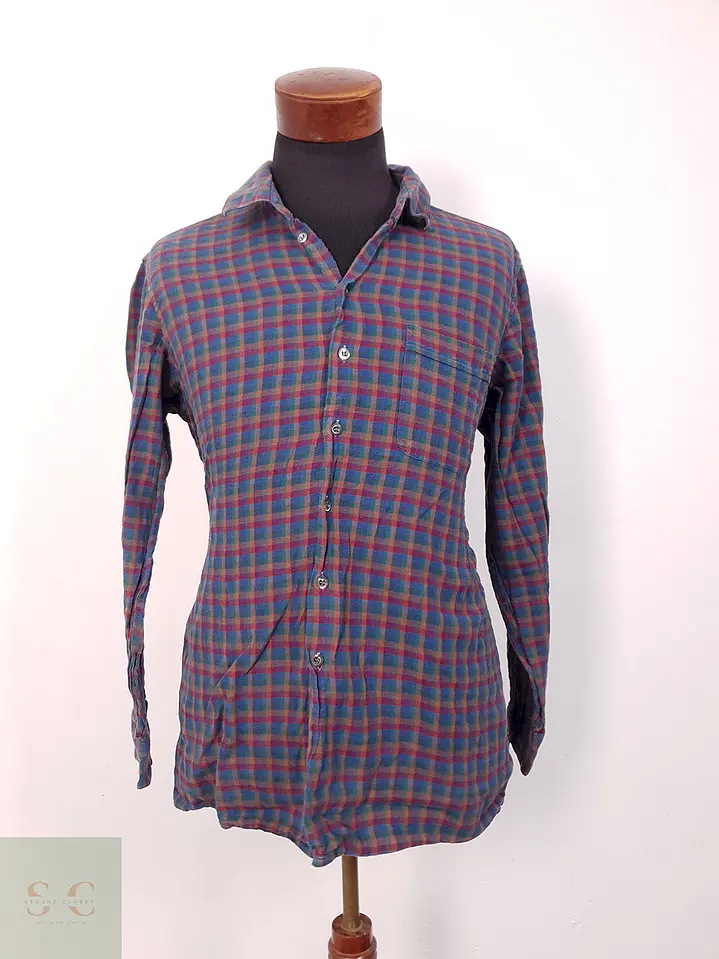 Camisa colores cuadros - Talla M 3