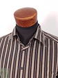 Camisa Bexley negro café rayas - Talla XL - Miniatura 1