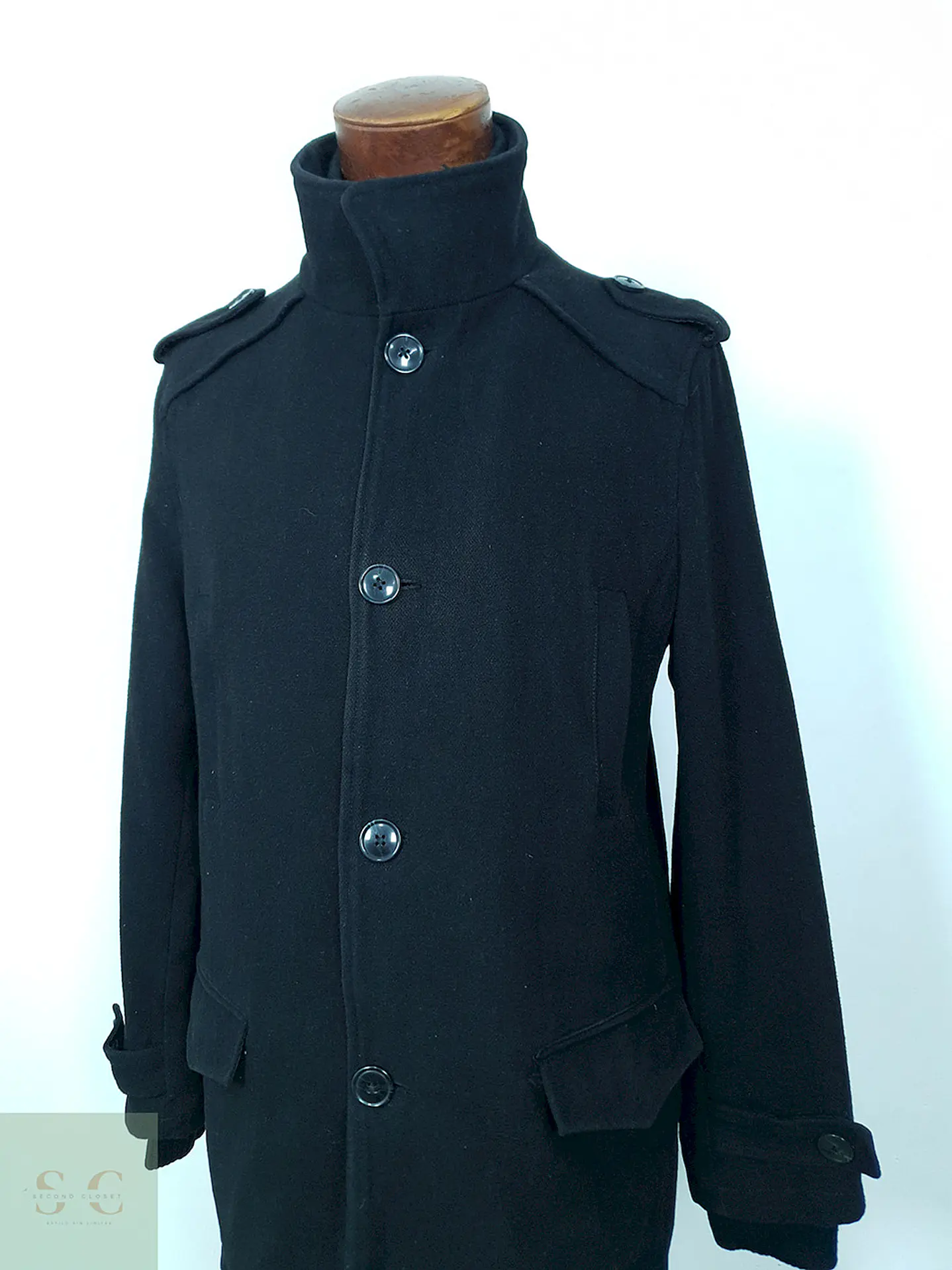 Abrigo Cedarwood State Militar Negro - Talla SM 3