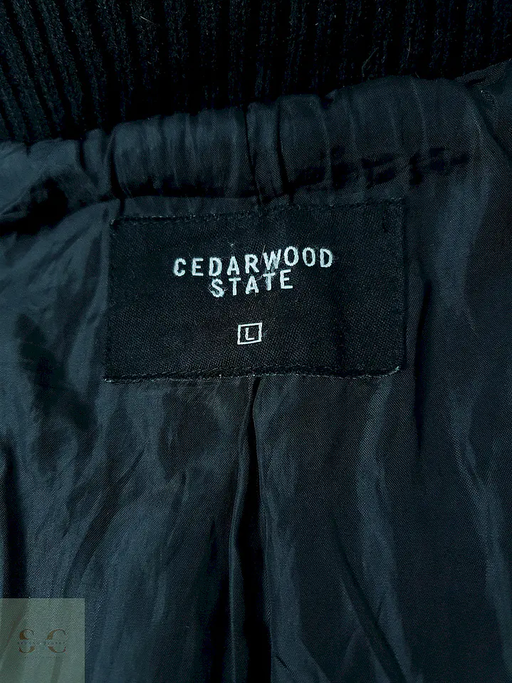 Abrigo Cedarwood State Militar Negro - Talla SM 7