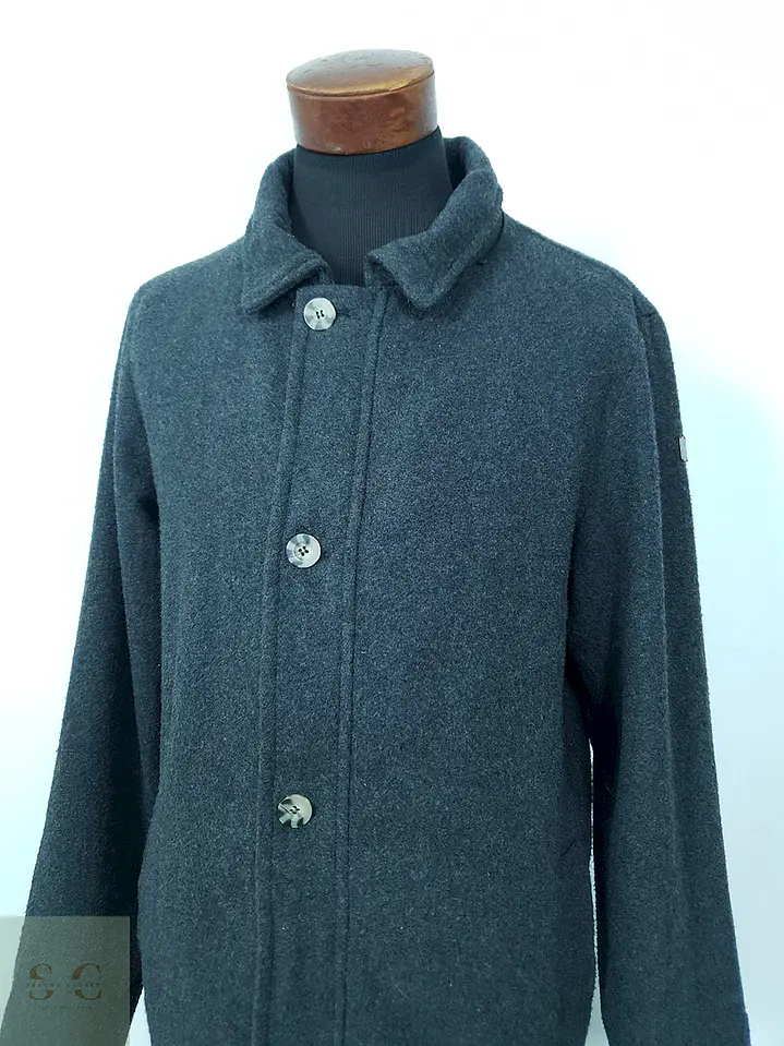 Abrigo G.I.G.A D.X. Negro Lana - Talla M 5