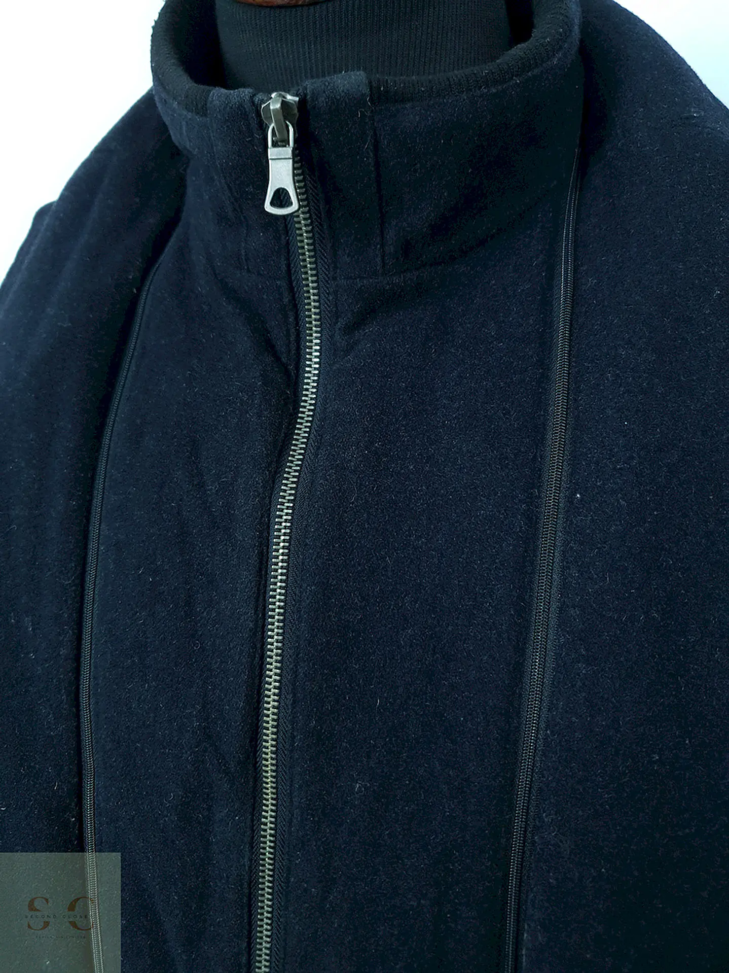 Abrigo Peek & Cloppenburg Azul Oscuro Lana - Talla LXL 6