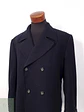 Abrigo Odermark Cruzado Azul Marino 100% Lana Virgen - Talla XXL - Miniatura 4