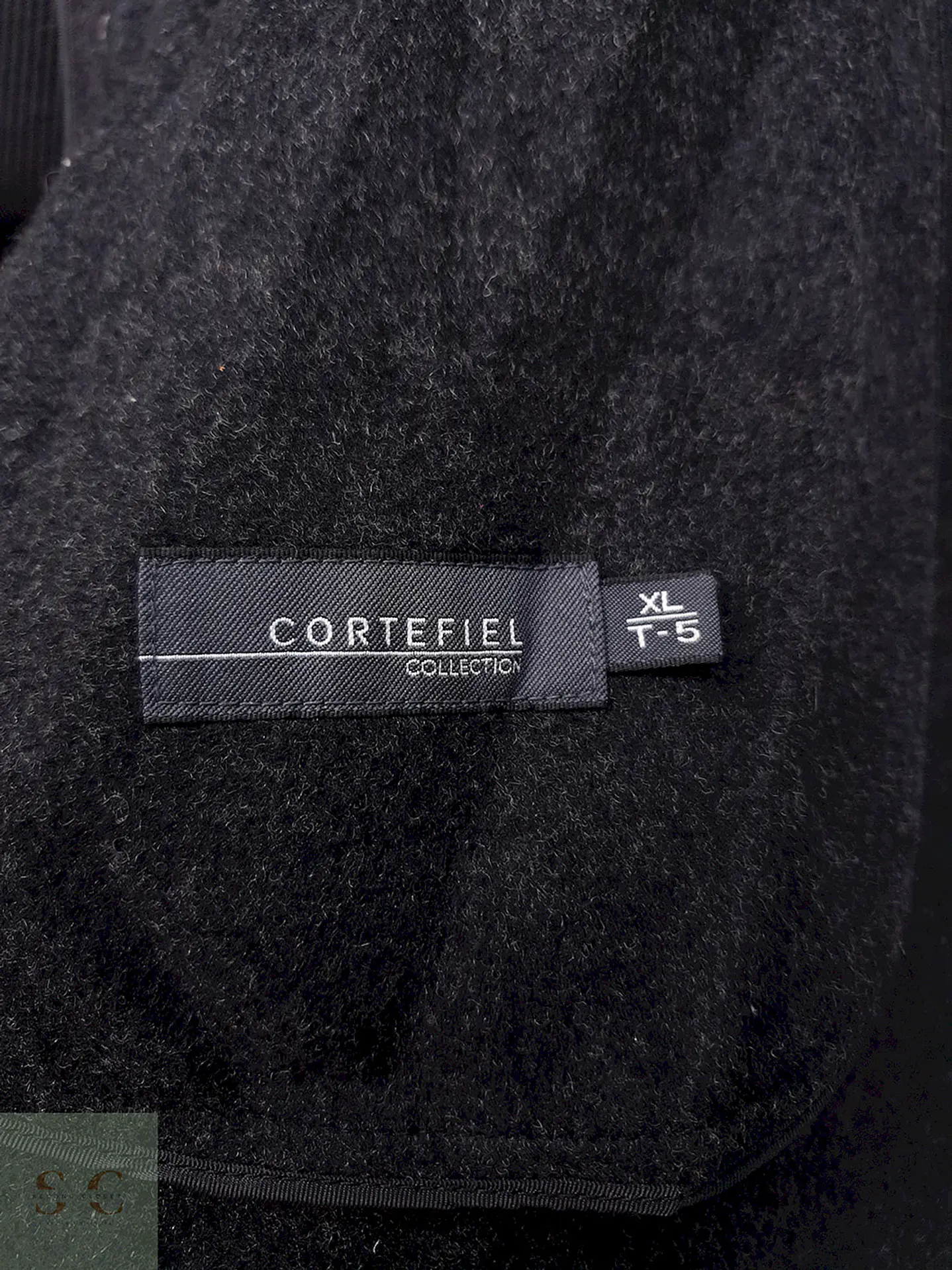 Abrigo Cortefiel Clásico Plomo Oscuro 90% Lana - Talla XL 6