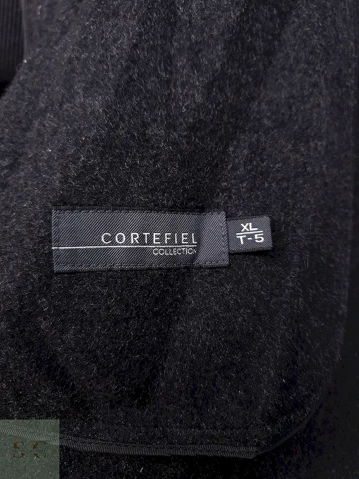 Abrigo Cortefiel Clásico Plomo Oscuro 90% Lana - Talla XL 6