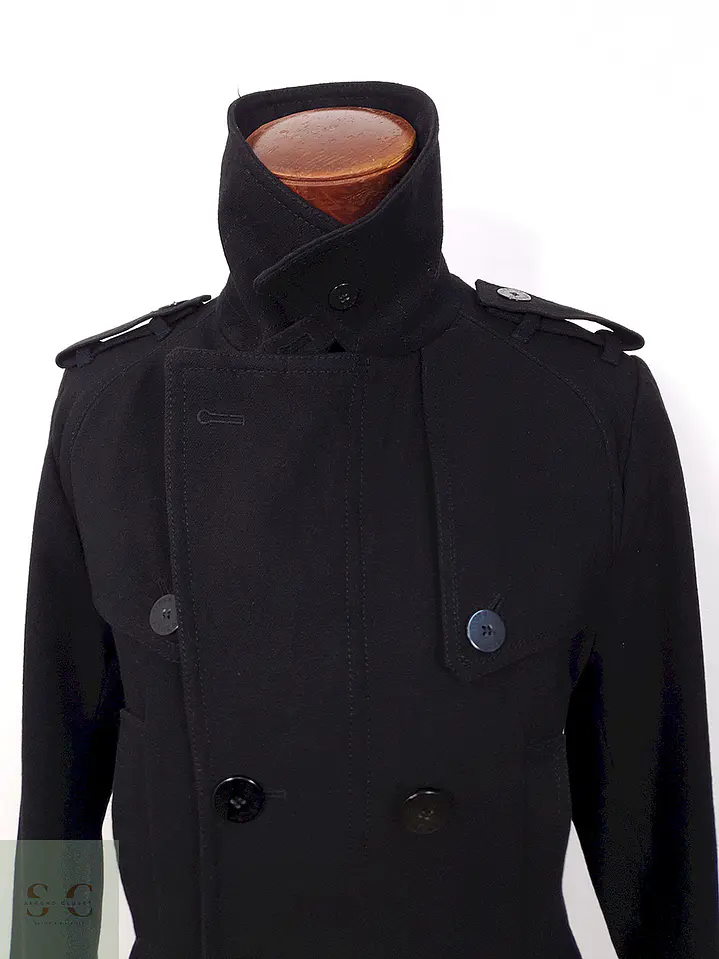 Abrigo Tiger of Sweden Militar Negro - Talla S 2