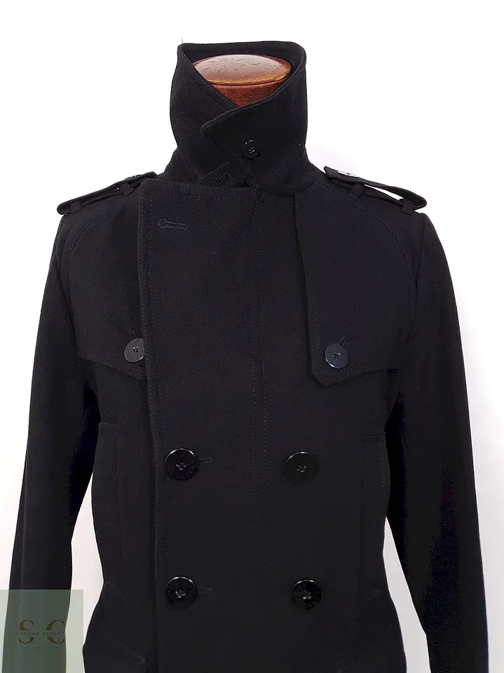 Abrigo Tiger of Sweden Militar Negro - Talla S 7