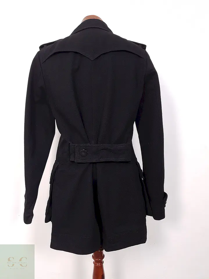 Abrigo Tiger of Sweden Militar Negro - Talla S 8