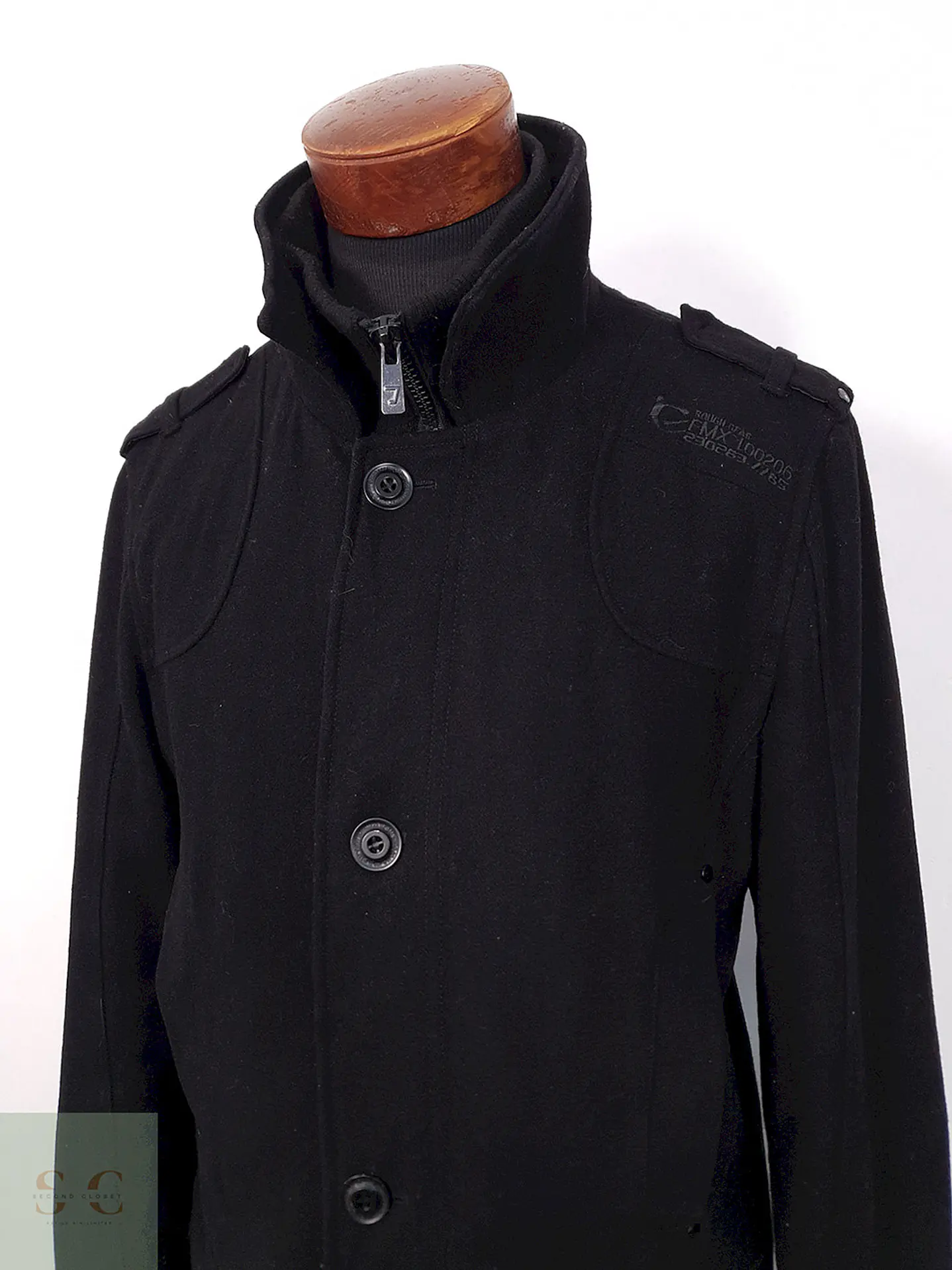 Chaquetón Clockhouse Negro - Talla L 2