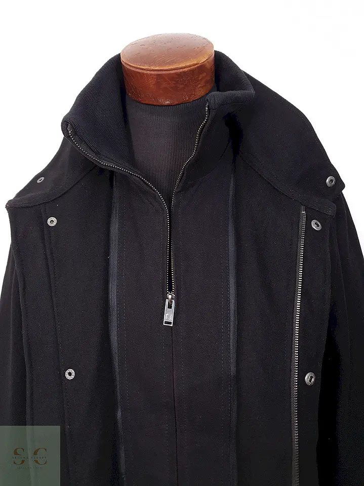 Chaquetón Canda Utilitario Negro Lana - Talla M 2