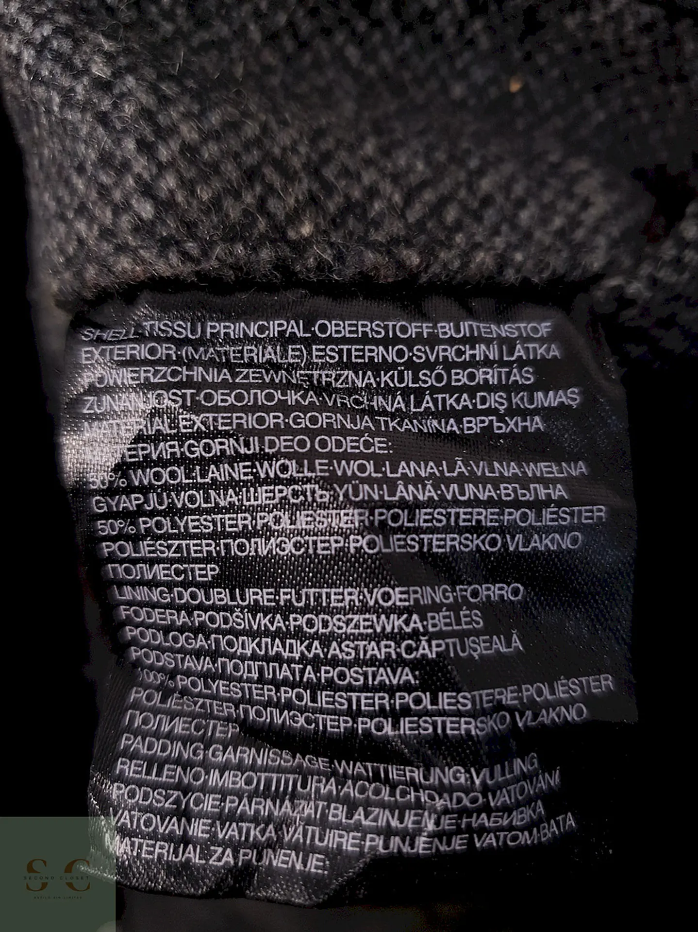 Chaquetón Angelo Litrico Utilitario Plomo Lana - Talla SM 2