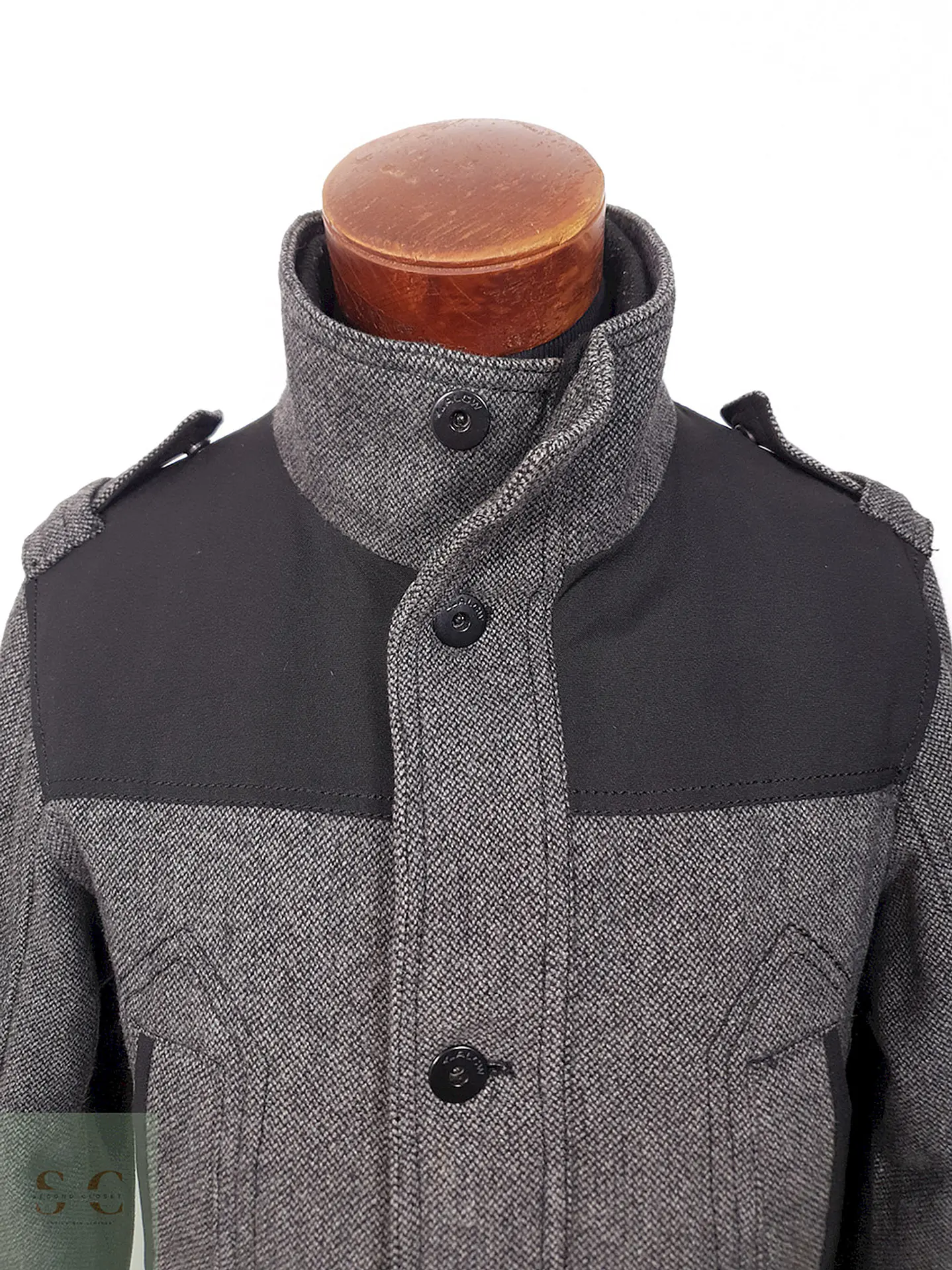 Chaquetón Angelo Litrico Utilitario Plomo Lana - Talla SM 4