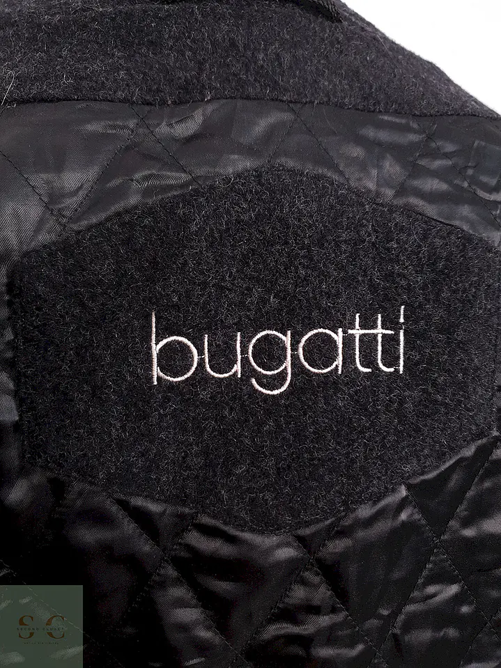 Abrigo Bugatti Clásico Plomo Lana Virgen - Talla 3XL 6