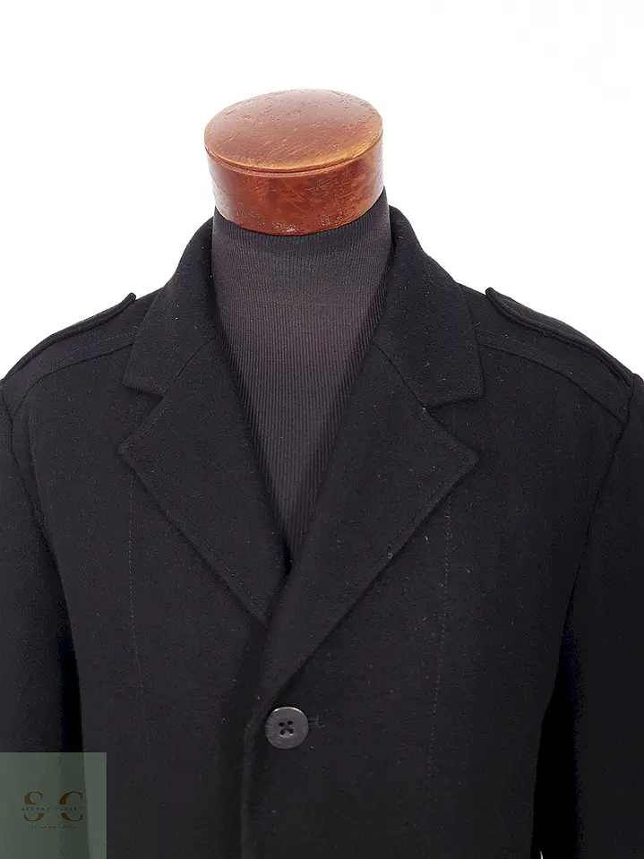 Chaquetón Jack & Jones Negro 60% Lana - Talla XL 2