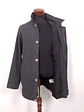 Abrigo hombre plomo de lana – Talla M - Miniatura 2